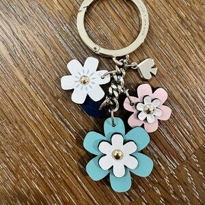 Summer flowers Kate Spade Keychain